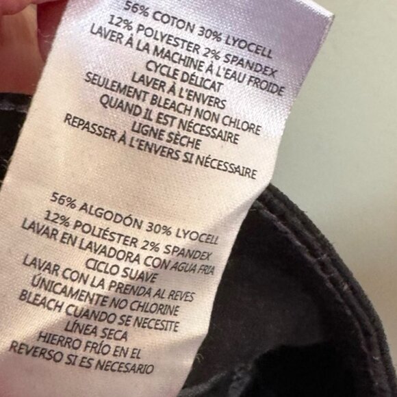 JOE’S Jeans Charlie Coated Silver High Rise Pocket Stretch Zip Denim Leather 29 - Picture 10 of 15